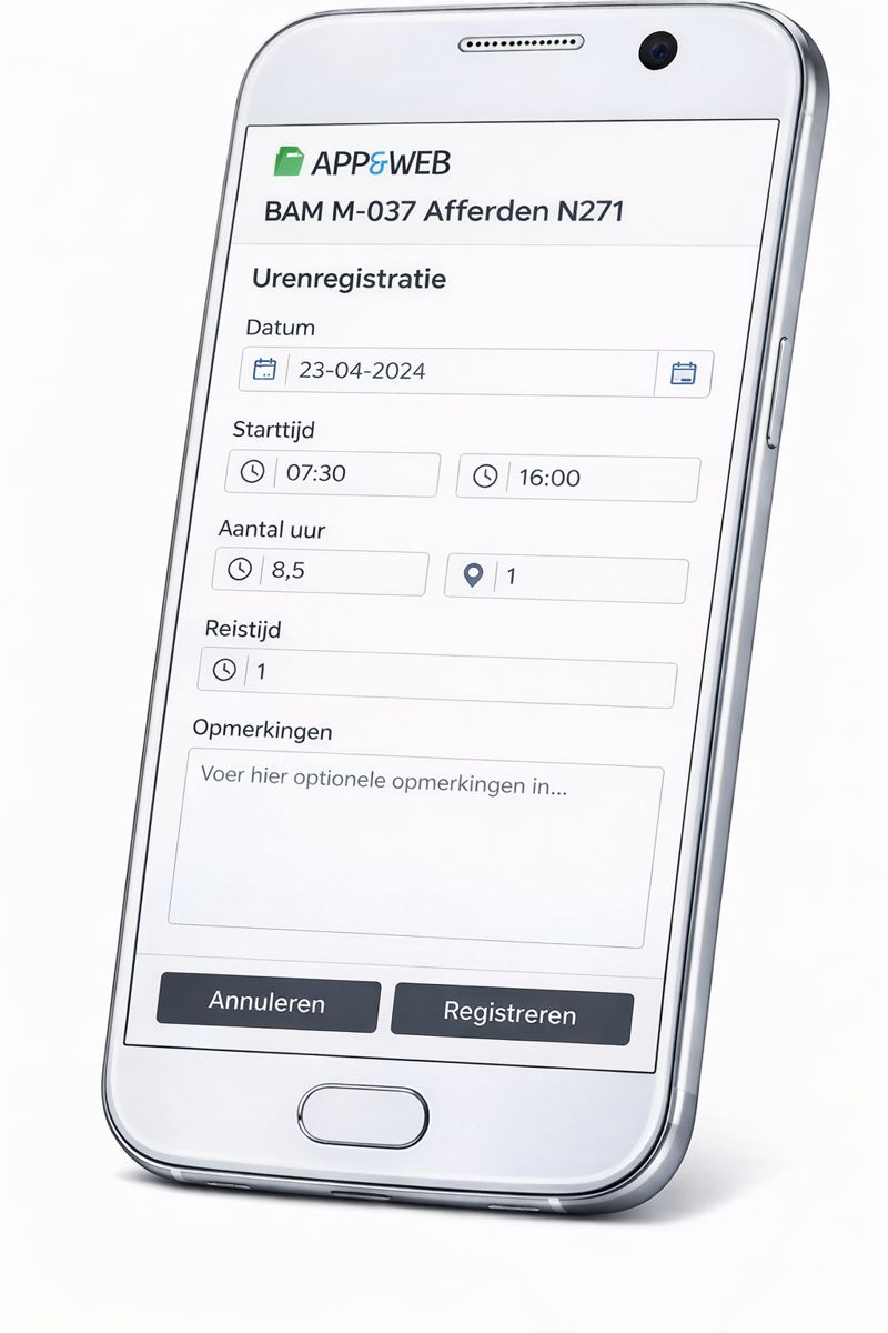 Urenregistratie in de praktijk met directe communicatie